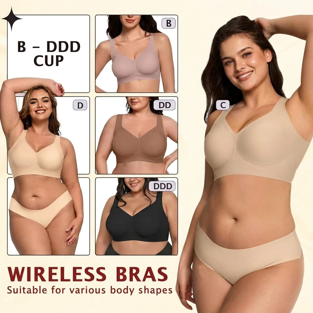 Posie LAST DAY SALE 70% OFF - Super firming Wire free Bra